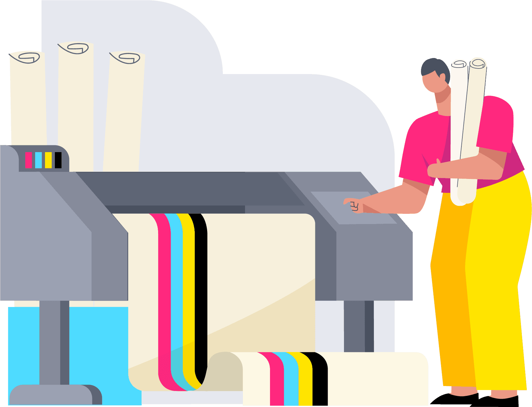 Plotter machine